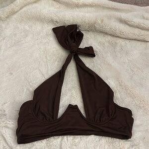 Party Underwire Mini Top in Brown
